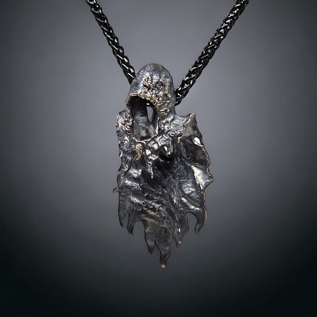 "FINAL SHOT" Scraft pendant with chain