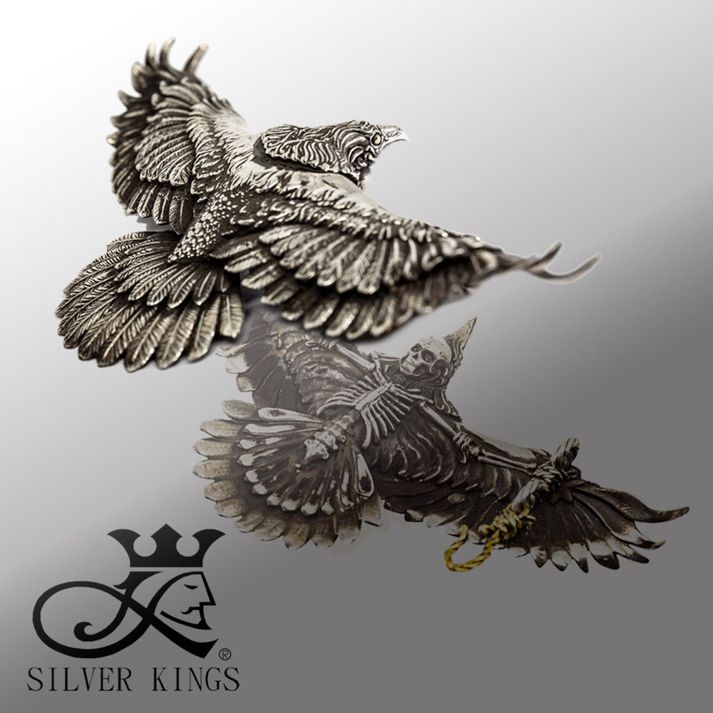 Rainbow Crow Necklace Set