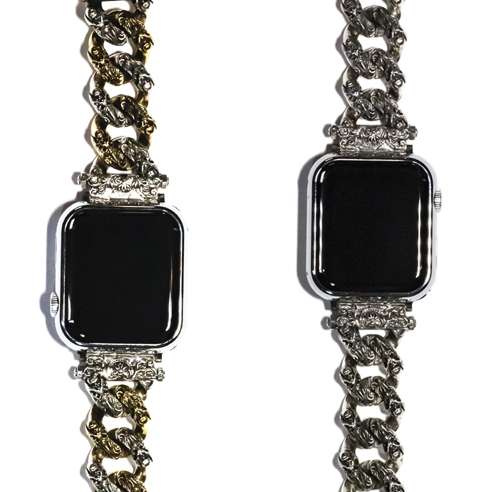 Watch chain bracelet Silver 925 & Brass