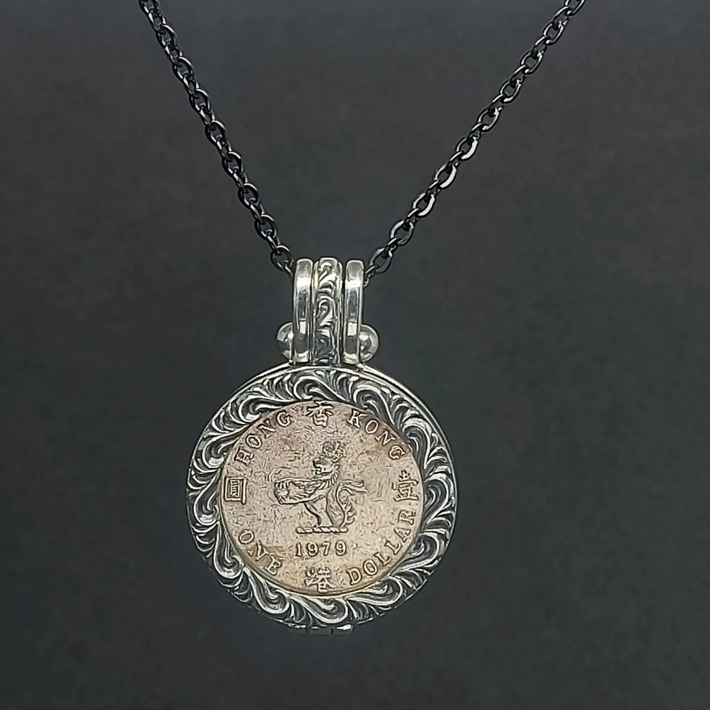 Coin locket pendant