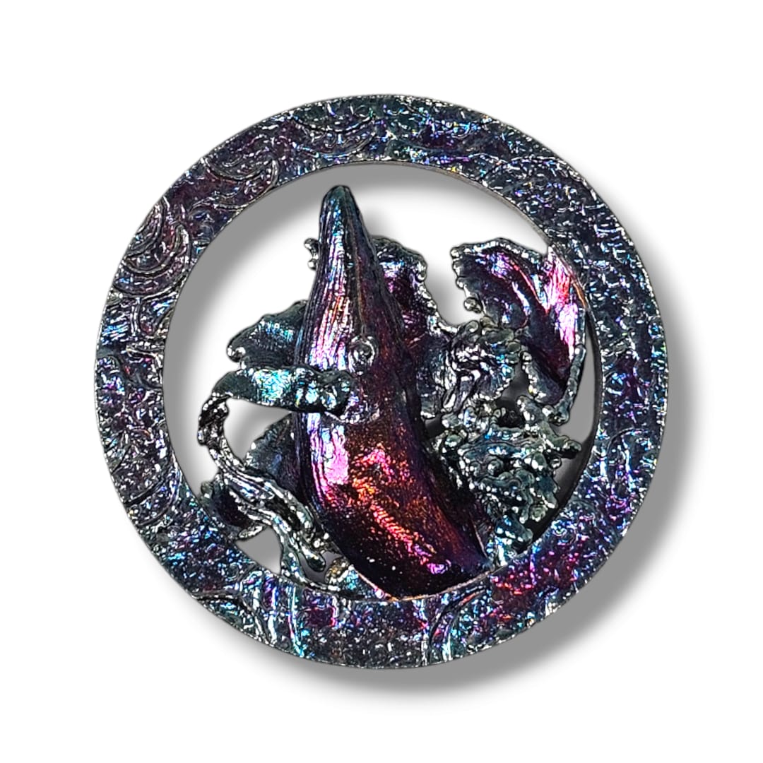 Blue Whale Infinity Pendant with chain