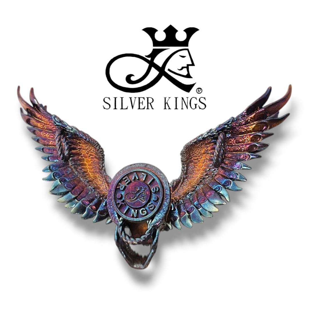 Silver Skull Necklace / Brooch 【呐喊自由】