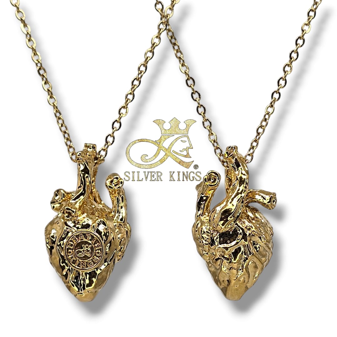Heart of Gold Pendant with Chain
