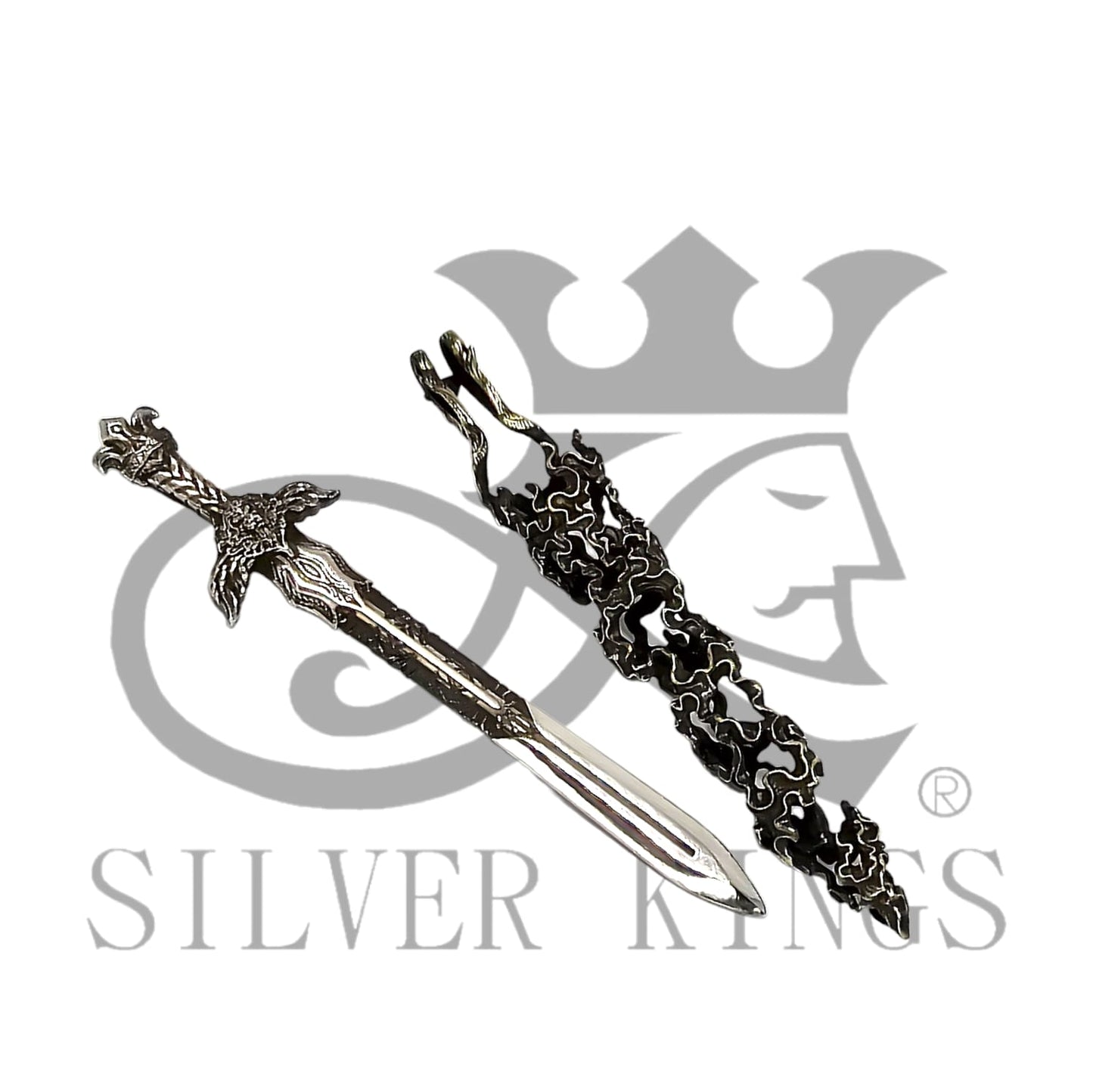 KING'S SWORD PENDANT WITH CHAIN 混沌之劍