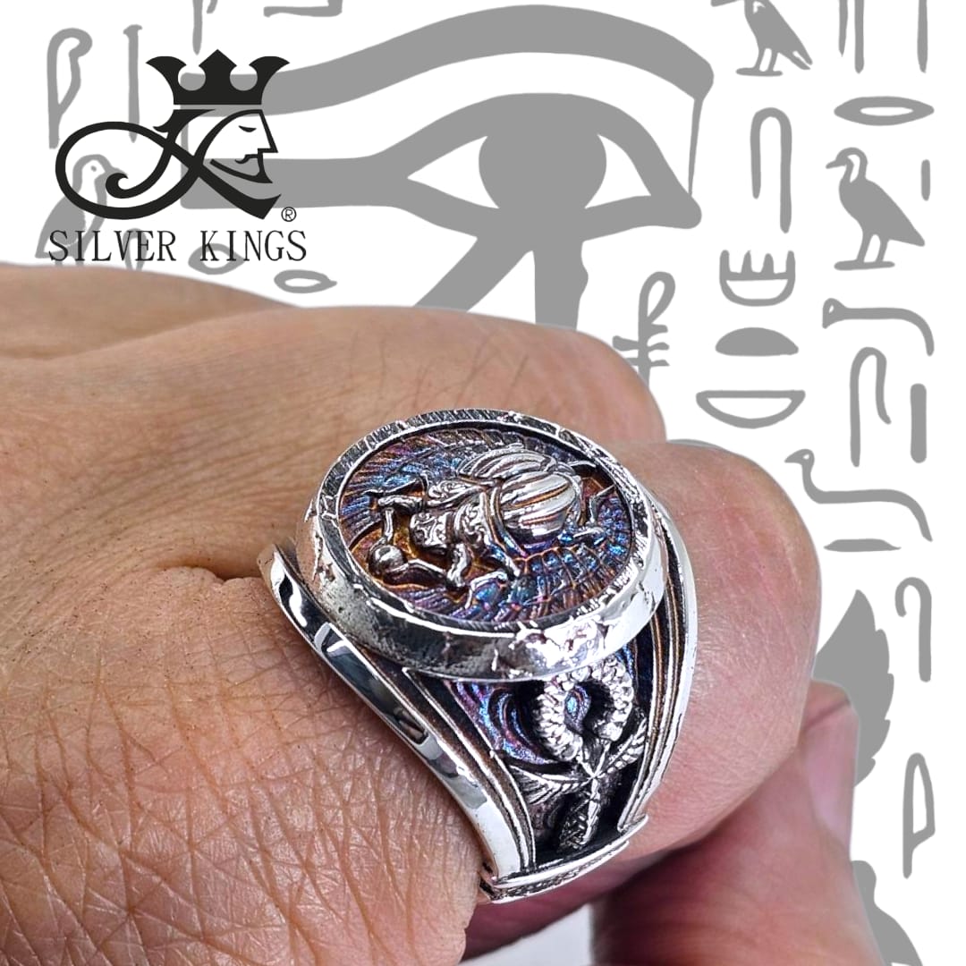 Scarab Ring x Ankh