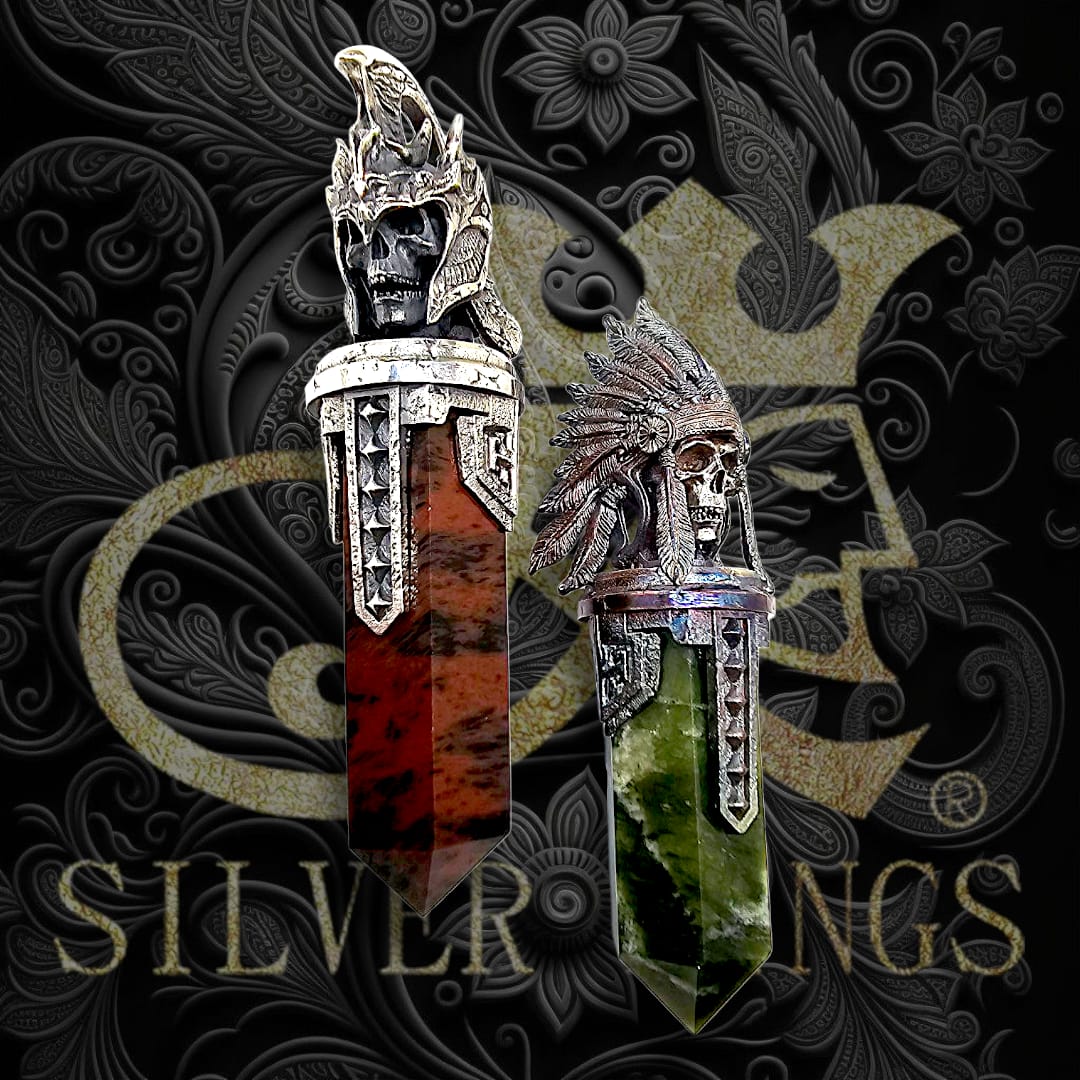 Kings Pendant (gem stones) with Chain