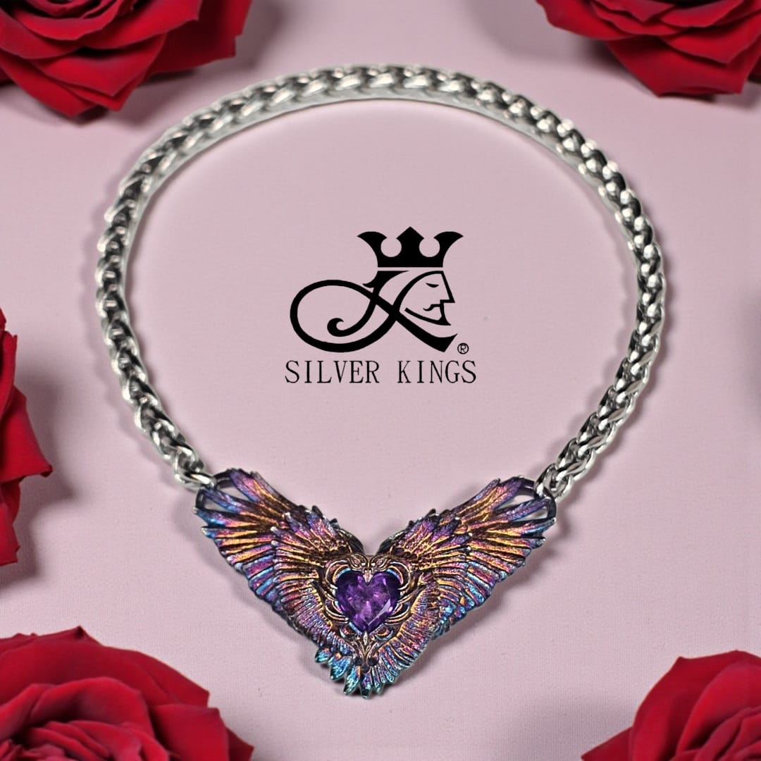 Heart of Wings Necklace & Bracelet