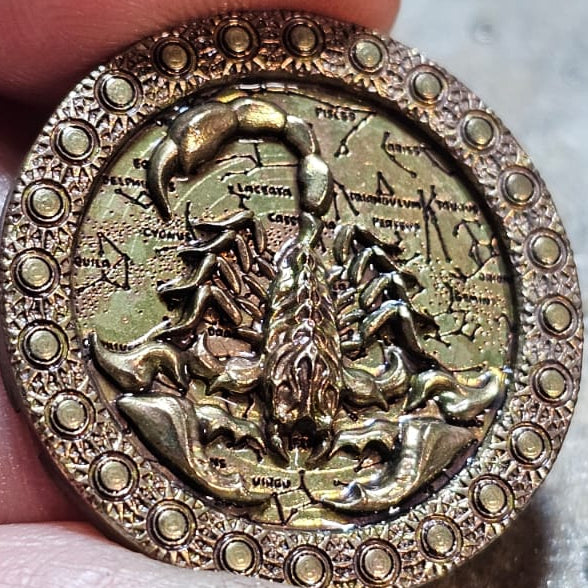 Scropio 天蠍座pendant with chain (Star signs)