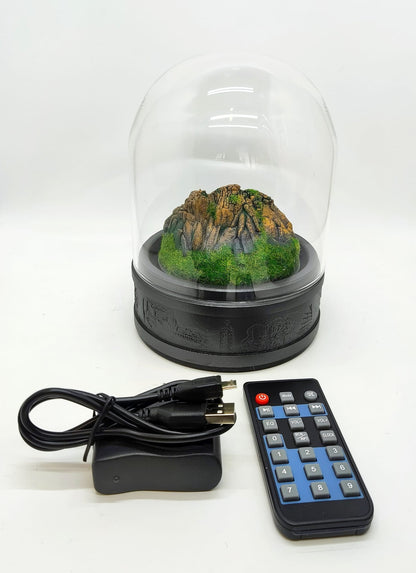 LION ROCK MOUNTAIN ACRYLIC STAND / LED MUSIC BOX