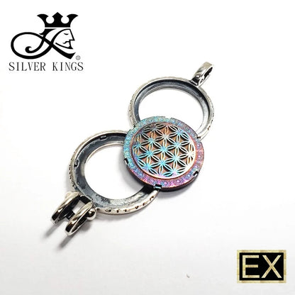 Flower of Life & Binary Opposition Pendant