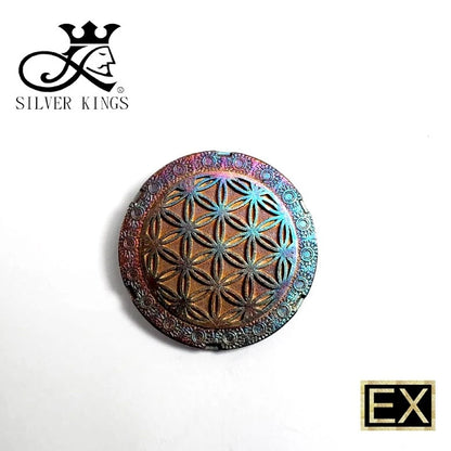 Flower of Life & Binary Opposition Pendant