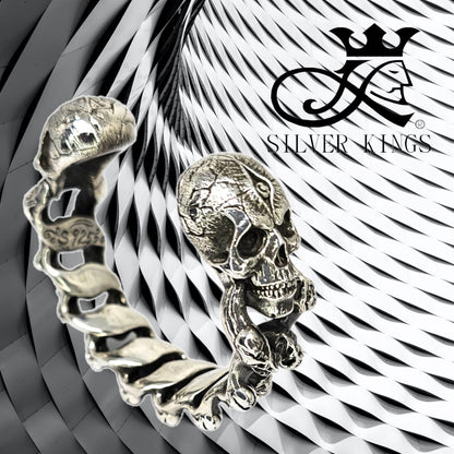 Skull "Third Eye" Bangle