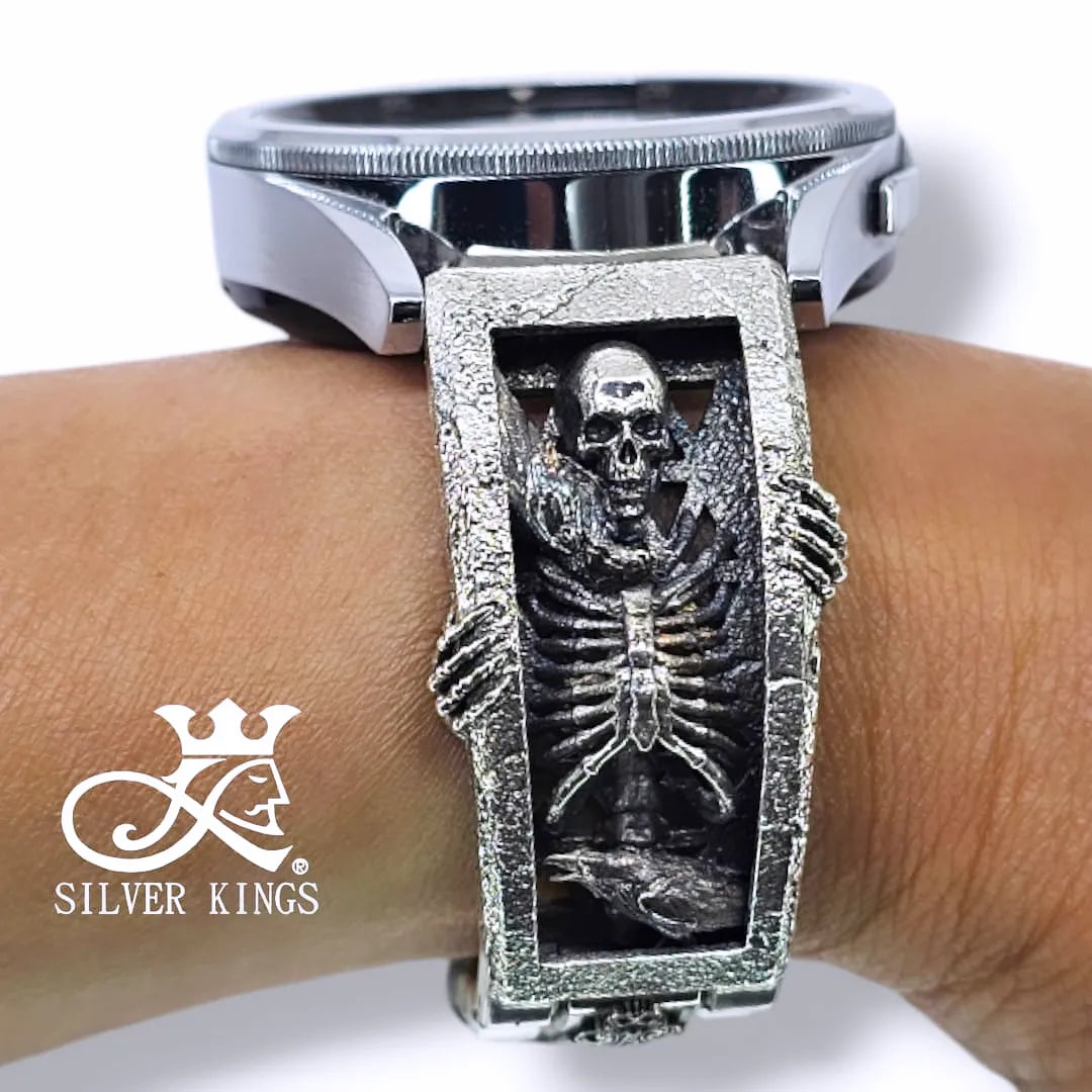 Skull Bangle for Watches