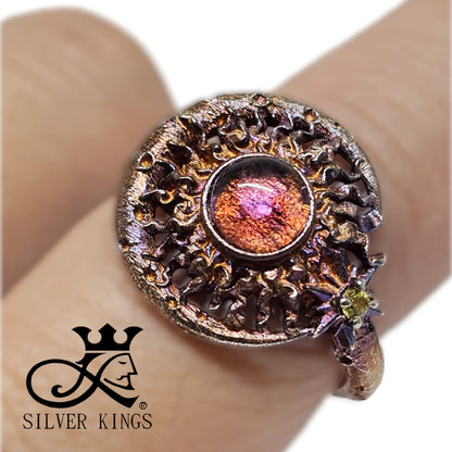 Solar Amethyst Ring