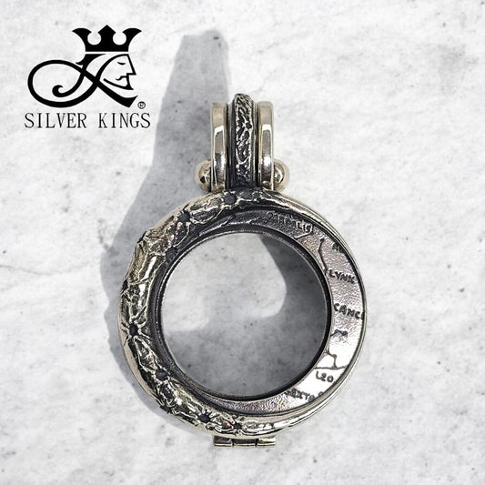 Moonlight Infinity Wheels Pendant with chain