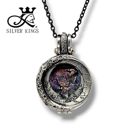 Raven Pendant with chain