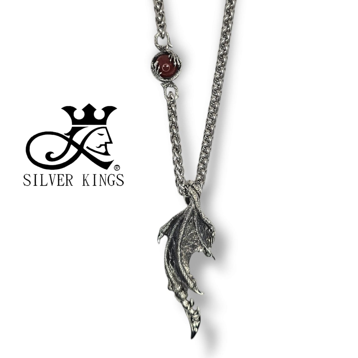 Dragon Wings Pendant with chain [翔龍] 情侶吊咀