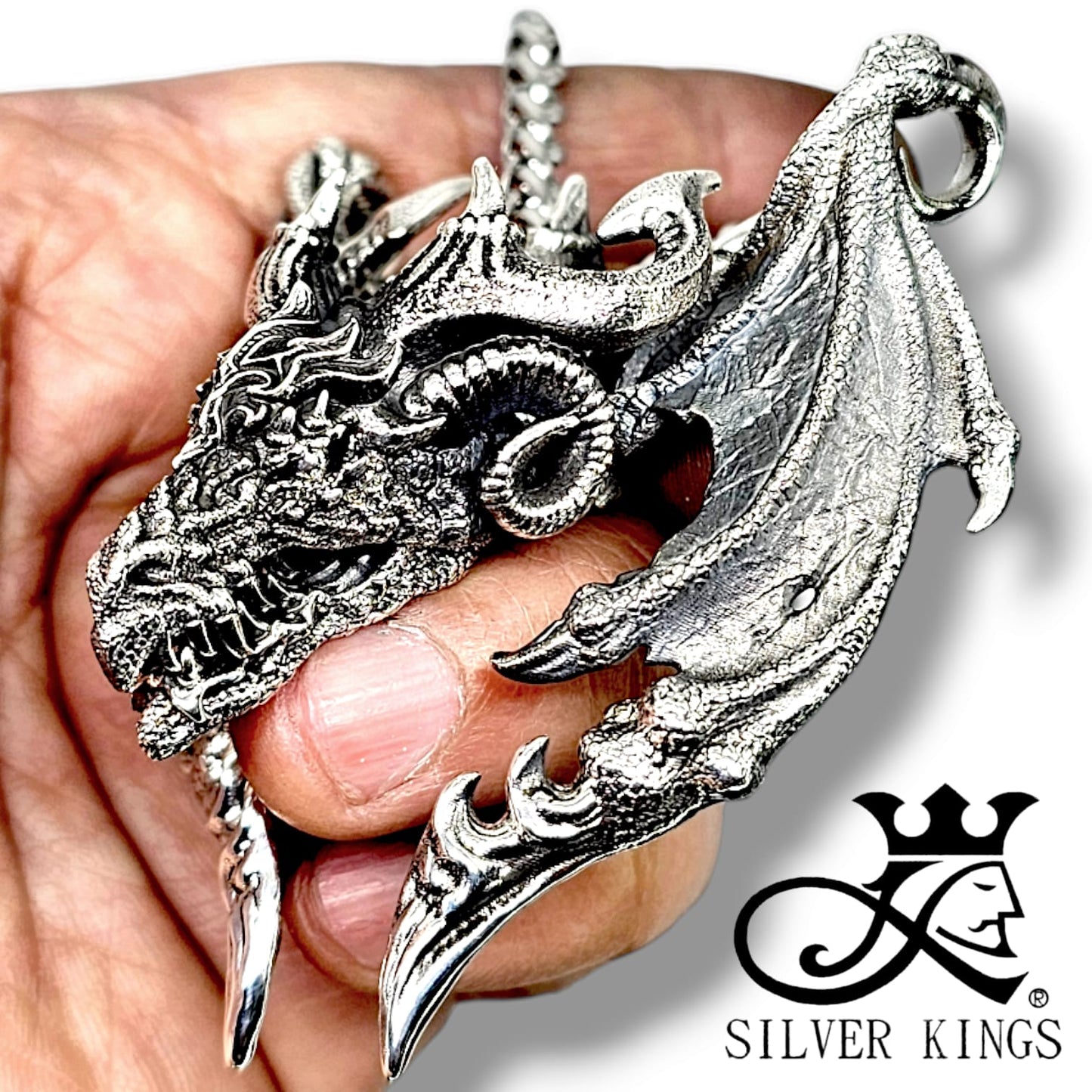 Dragon Wings Pendant with chain 紀念版 [寒霜巨龍] 最終章**