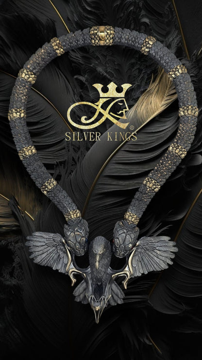 Snake & Raven Necklace  "Limited edition"’