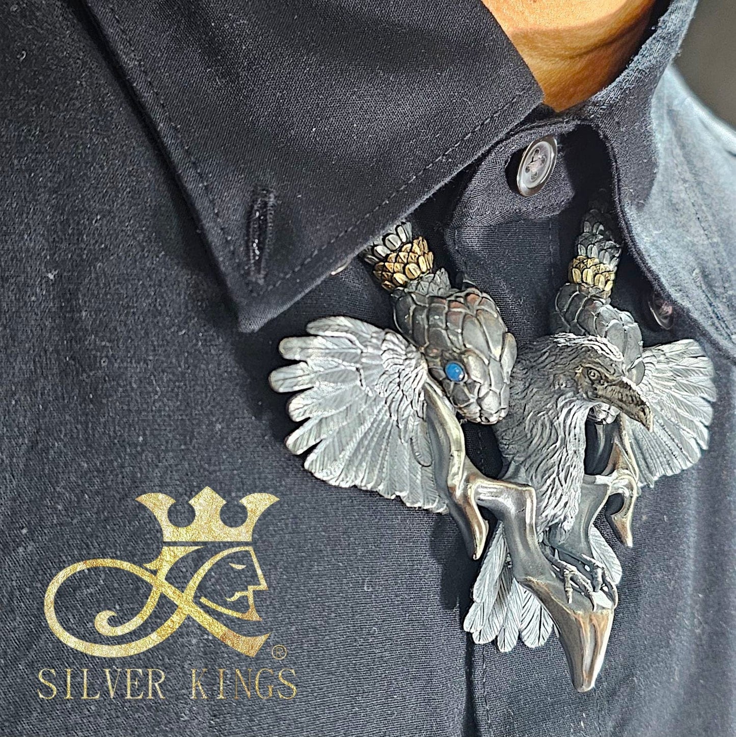 Snake & Raven Necklace  "Limited edition"’