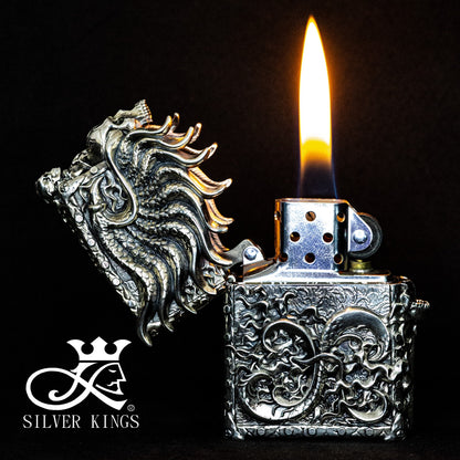 SILVER LIGHTER CASE