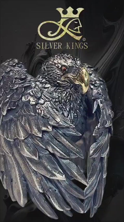 Backlit Wings 逆光之翼戒指 [Black]