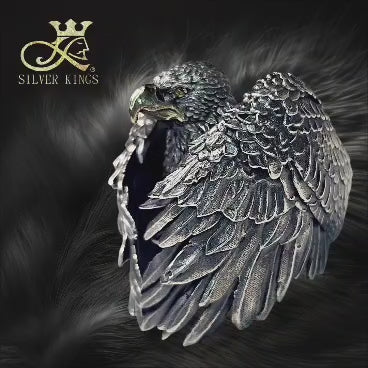 Backlit Wings 逆光之翼戒指 [Black]