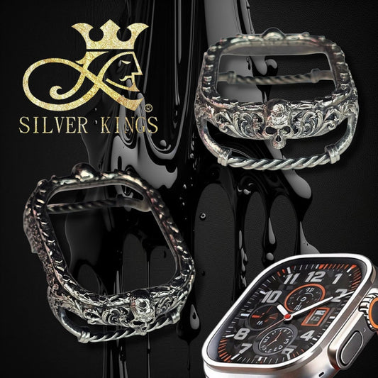Watch Case for Apple Ultra "Brass Skull"