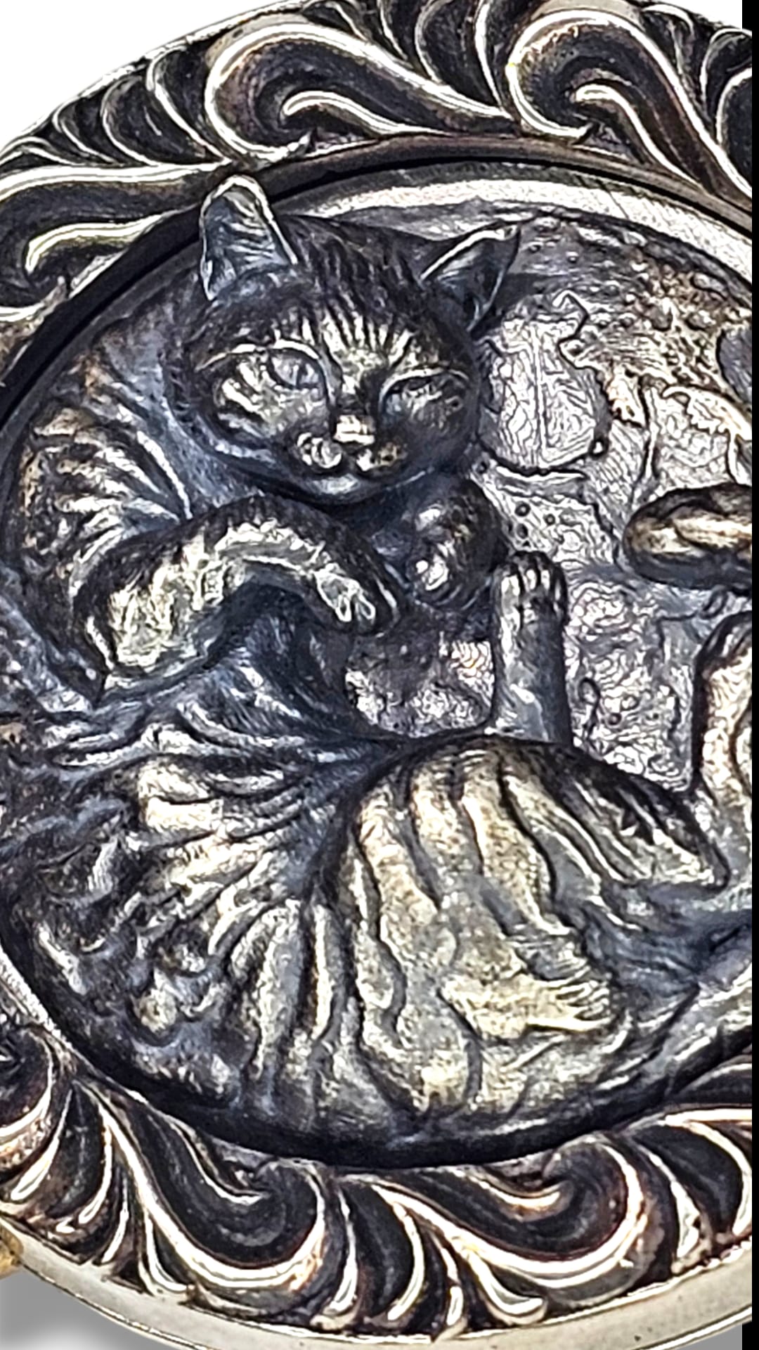 Moonlight Cat Pendant Infinity