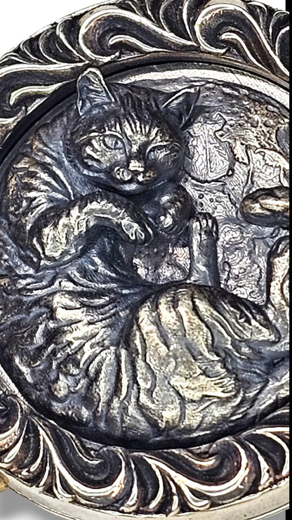 Moonlight Cat Pendant Infinity
