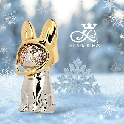 Rabbit Cats Pendant with Chain