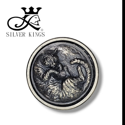 Moonlight Cat Pendant Infinity