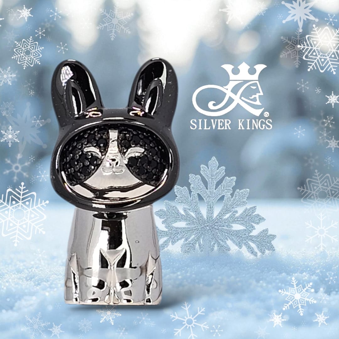 Rabbit Cats Pendant with Chain