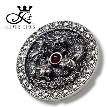 Dragon Tiger Panther Pendant Infinity [龍虎豹]