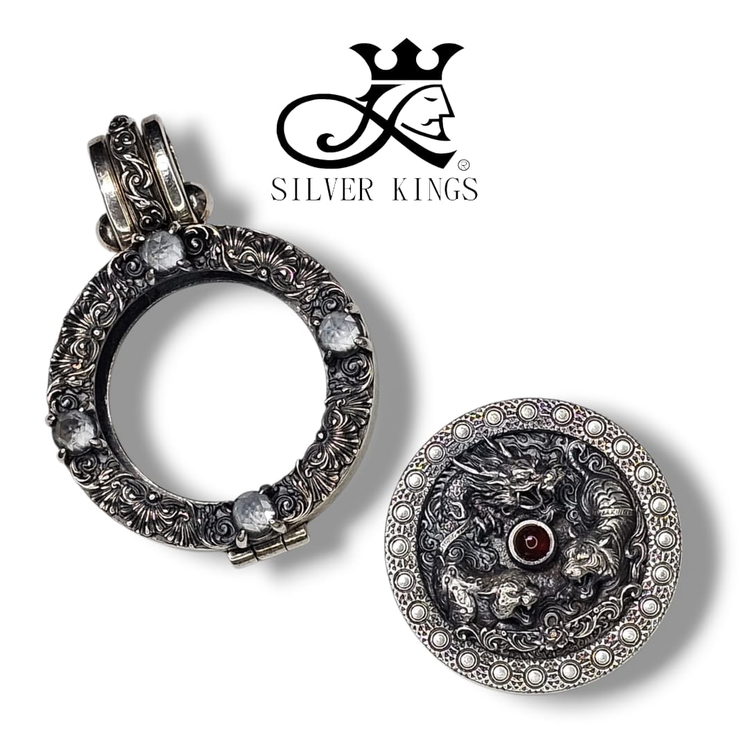 Dragon Tiger Panther Pendant Infinity [龍虎豹]