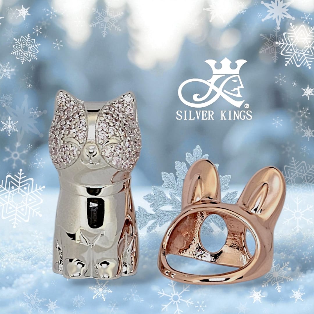 Rabbit Cats Pendant with Chain