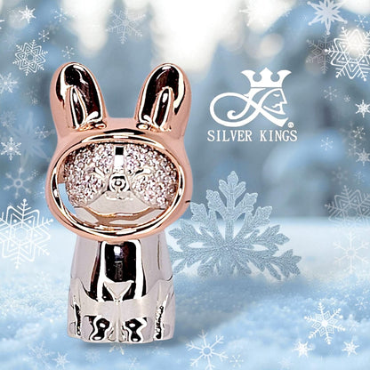 Rabbit Cats Pendant with Chain