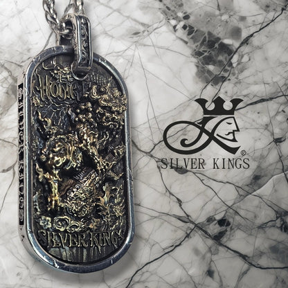Lion Sight Pendant with Chain)
