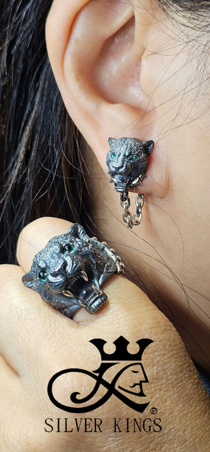 Black Panther Earring
