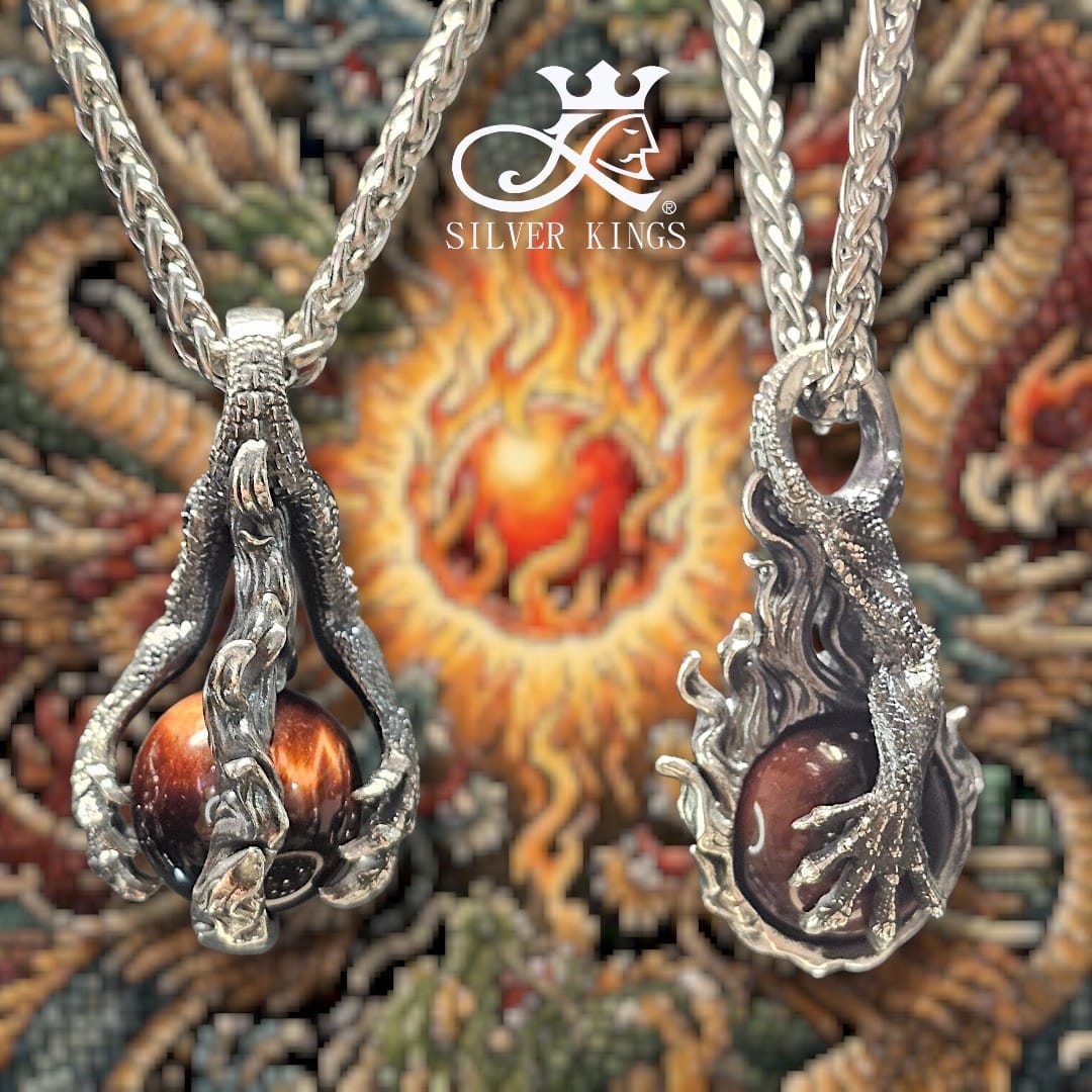 「鎮龍」「焚天珠」吊咀 Inferno Dragon Bead Pendant