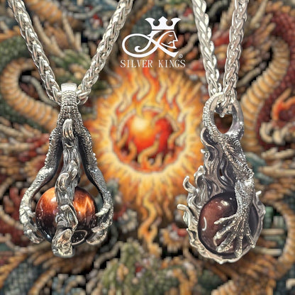 「鎮龍」「焚天珠」吊咀 Inferno Dragon Bead Pendant