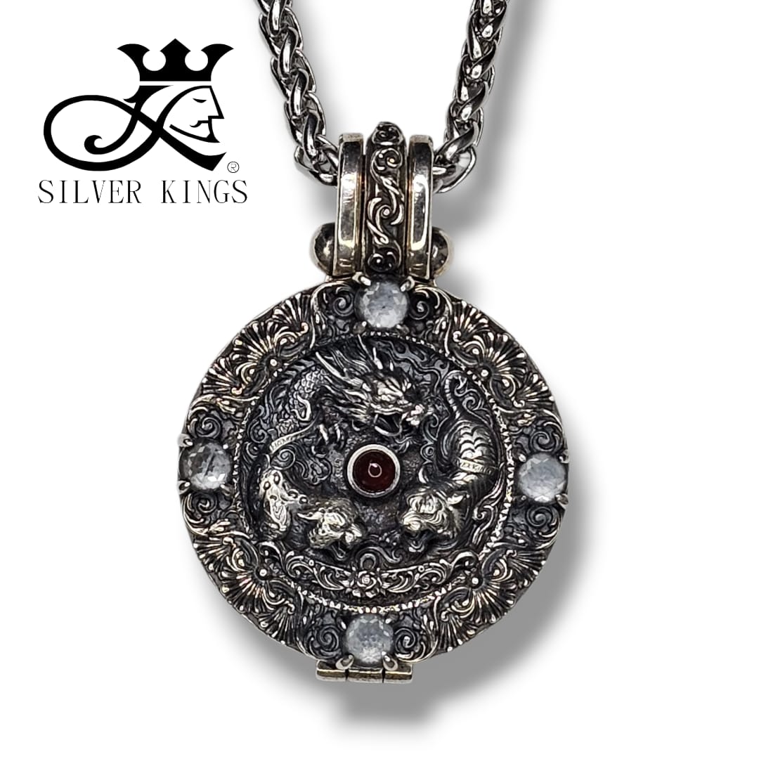 Dragon Tiger Panther Pendant Infinity [龍虎豹]