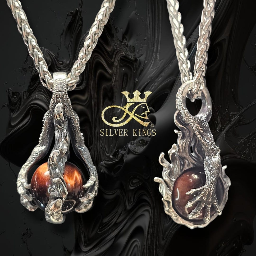 「鎮龍」「焚天珠」吊咀 Inferno Dragon Bead Pendant