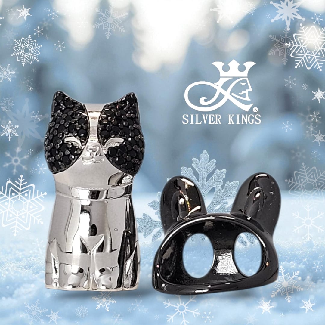 Rabbit Cats Pendant with Chain