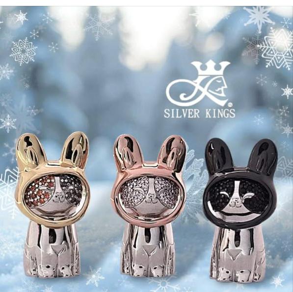 Rabbit Cats Pendant with Chain