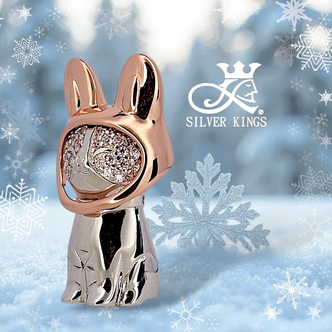 Rabbit Cats Pendant with Chain