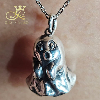 Ghost Pendant with chain