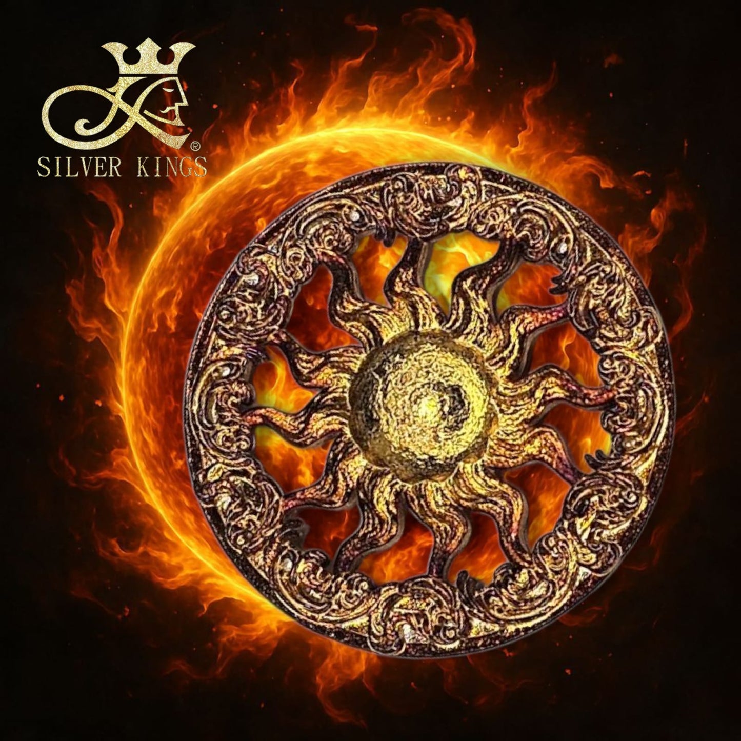 Fire Sun Pendant (Infinity collection)