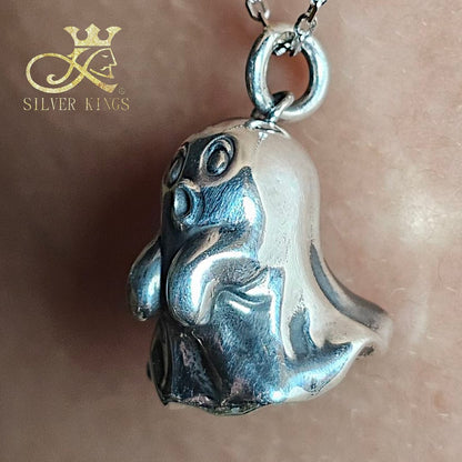 Ghost Pendant with chain