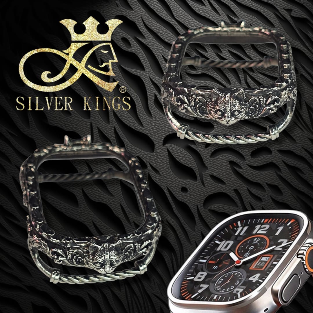 Watch Case for Apple Ultra "Brass Cat"